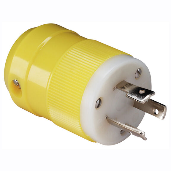 Male Plug, 20A 125V, Yellow image number 0