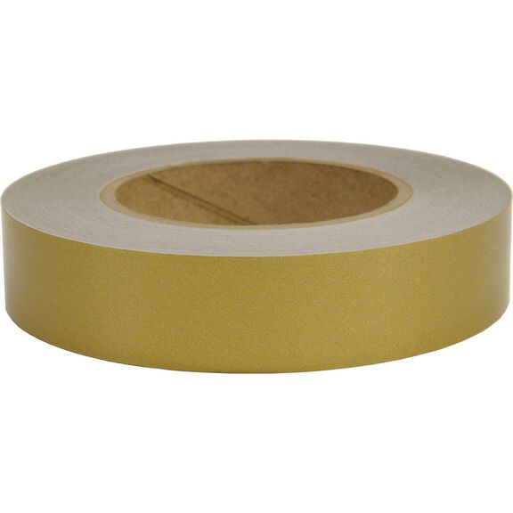 Premium 3/4" X 50' Single Pinstripe - Gold Metallic image number 0