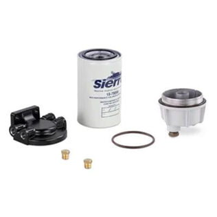 Fuel Water Separator Kit 10-micron 1/4" Aluminum Head w/metal bowl