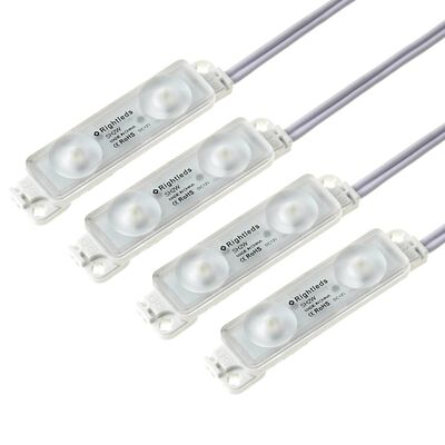Two LED Module Light, Dual Mount, Blue, 4-Pack