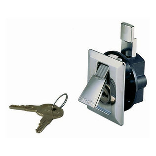 Flush Lock - Chrome