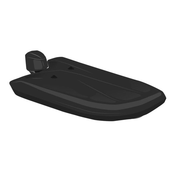 Exact Fit Boat Cover For 1993-1997 Avon S3.45 RIB Seasport O/B- Sharkskin Supreme - Caribbean Blue image number 0