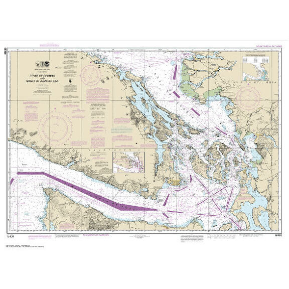 #18400 Strait of Georgia & Strait of Juan de Fuca image number 0