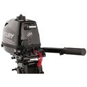 Mercury 4hp Tiller FourStroke Outboard Motor - 15" Shaft, Manual Tilt/Trim, Manual Start image number 4