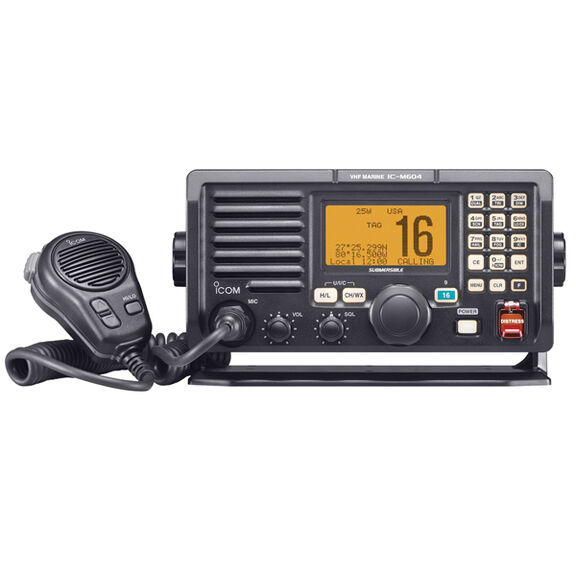 M604A Submersible DSC VHF Radio, Black image number 0