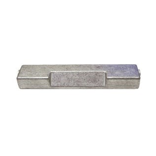 Magnesium Bar/Plate Long Anode for OMC, Johnson/Evinrude, 1.37" x 6.86" x 0.84"