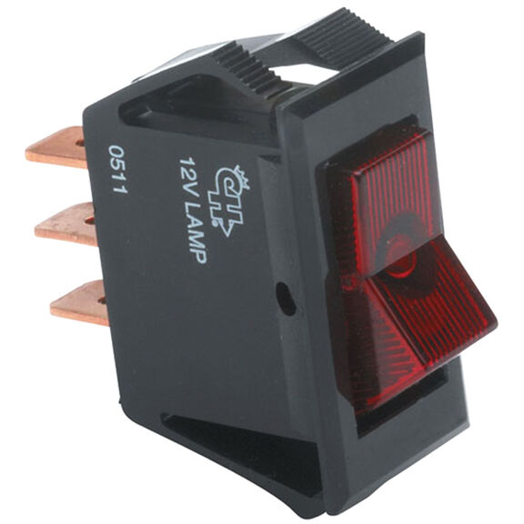 Narrow Body Illuminated Rocker Switches image number 0