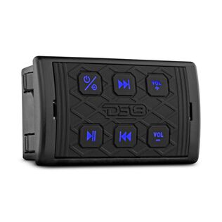 Marine Waterproof Audio Receiver Universal Enclosure with Bluetooth Streaming Controller (Works with android and iPhone)