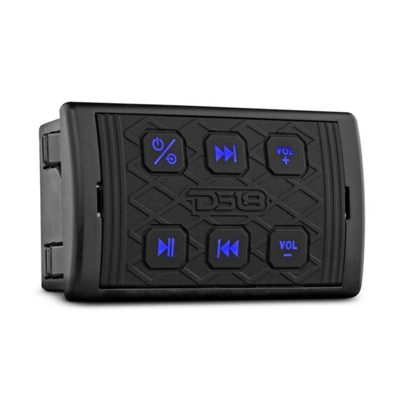 Marine Waterproof Audio Receiver Universal Enclosure with Bluetooth Streaming Controller (Works with android and iPhone) image number 0