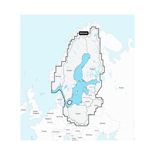 Garmin Navionics Vision+ EU644L Baltic Sea, Electronic Chart