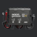 Noco Genius GENPRO10X2 Onboard Waterproof Marine Battery Charger with Precision Smart Charging, Battery Repair Mode and Advanced Temperature Compensation, 20 Amp, 12V, 2-Bank image number 1