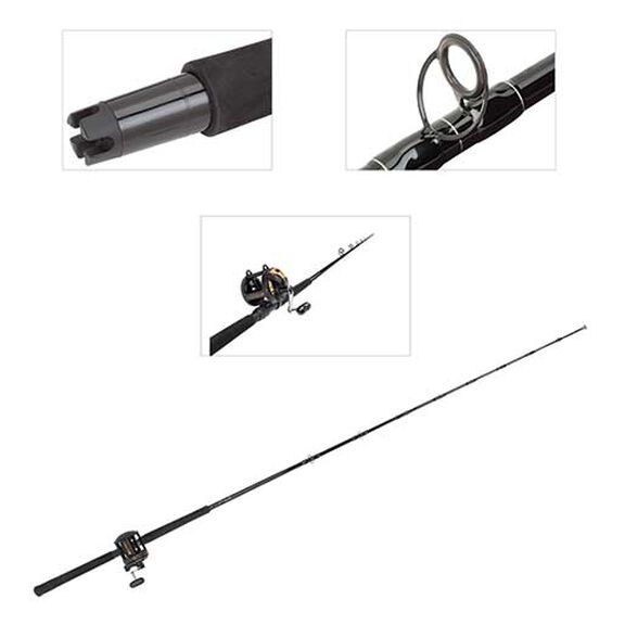 7' Conventional Rod & TLD25 Reel Combo, Medium Heavy Power image number 0