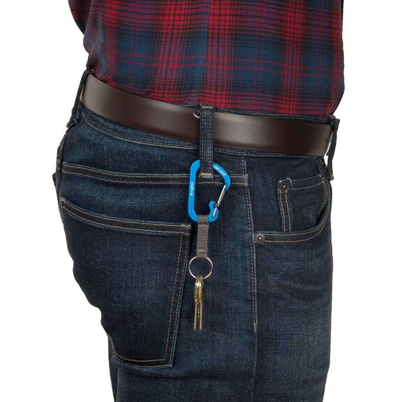 SlideLock&reg; KeyRing Aluminum - Blue image number 4