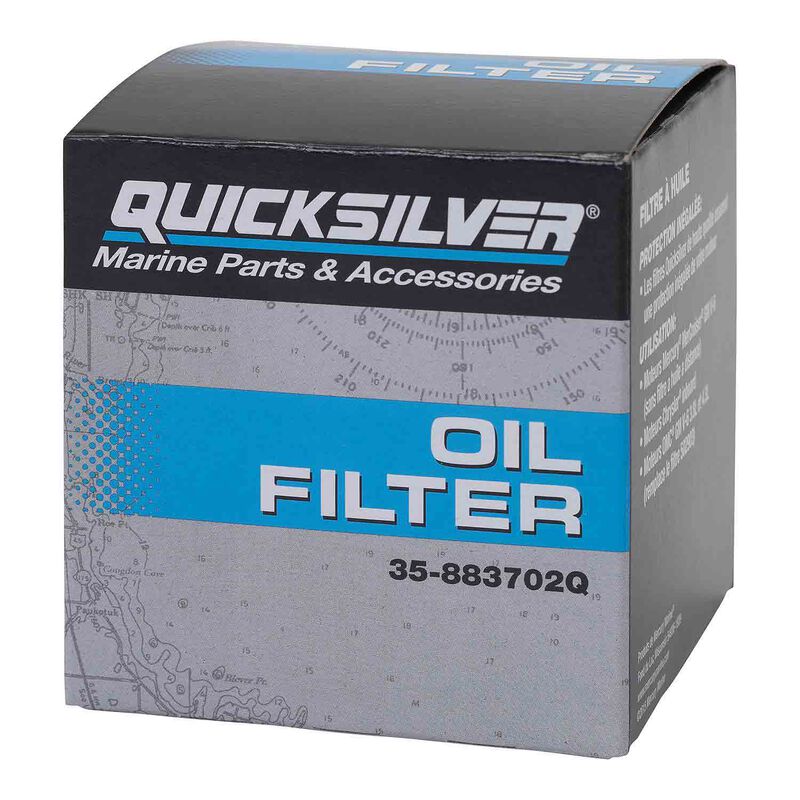 QUICKSILVER Quicksilver Oil Filter 883702Q West Marine