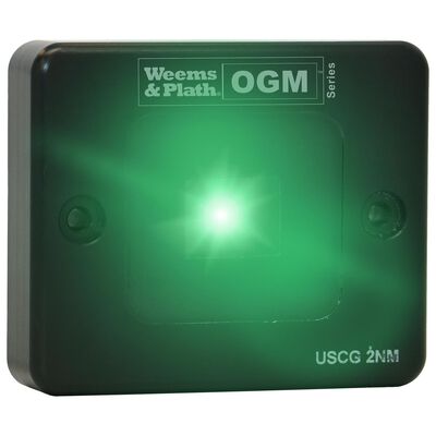OGM Series LX2 Side Mount LED Starboard Navigation Light