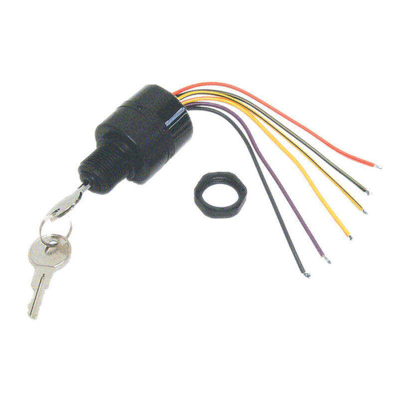 3-Position  Magneto Ignition Switch, Push-to-Choke image number 0