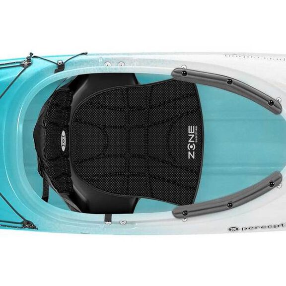 Carolina 12.0 Sit-Inside Kayak, Turquoise/White image number 3