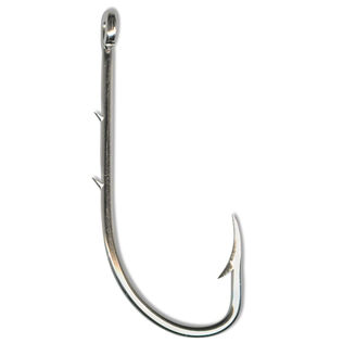Classic Beak Hooks, Nickel, 2 Slices in 1X Long Shank