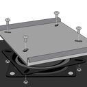 33" Sure Mount Seat Bracket Kit image number 7
