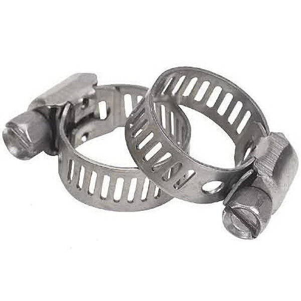 1/4" to 5/16" Stainless Steel Hose Clamp Kit