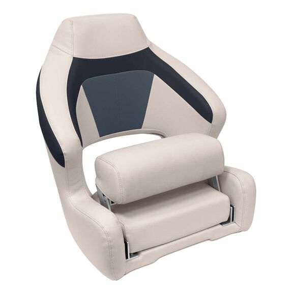 Premier Series Pontoon XL Bucket Seat with Flip Up Bolster image number 3