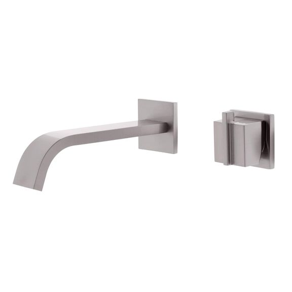 Artaine Wall-Mount Faucet, Brushed Nickel image number 3