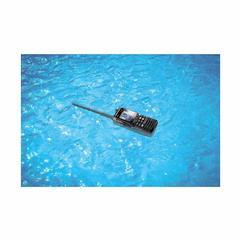 HX890BK Floating 6 Watt Class H DSC Handheld VHF/GPS Radio image number 2