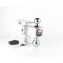 180 Chrome Plated Turnover Ball 4" Drop Hitch with 2" Shank image number 0