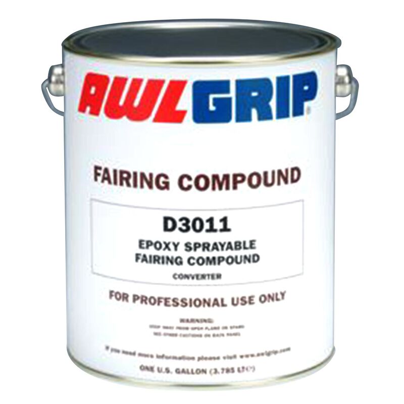 Epoxy Sprayable Fairing Compound Converter Gallon West Marine