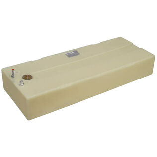 25 Gallon Permanent Below Deck Fuel Tank, 47"L x 18.03"W x 7.5"H