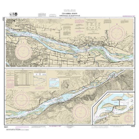 #18531 Columbia River Vancouver to Bonneville Bonneville Dam image number 0