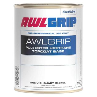 Awlgrip Polyester Urethane Topcoat Base, Extreme Black, Quart