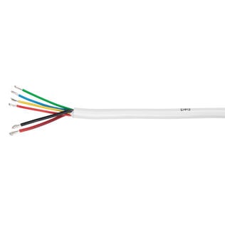 RGB + Speaker Cable, 18/4 AWG + 16/2 AWG Round, 25' Spool