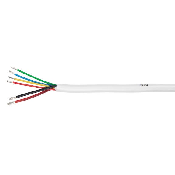 RGB + Speaker Cable, 18/4 AWG + 16/2 AWG Round, 25' Spool image number 0