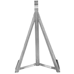 33" to 50" Galvanized Powerboat Stand, Base Only