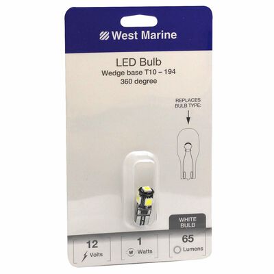 Wedge Base T10-194 360 degree LED Bulb