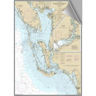 Charleston Harbor  Decorative Nautical Chart