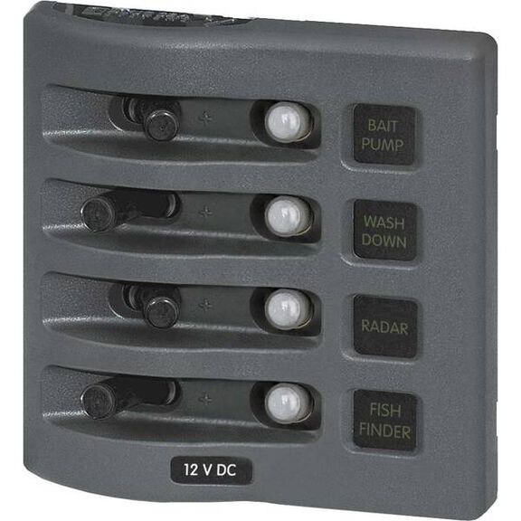 WeatherDeck&reg; Waterproof Circuit Breaker Panel, Four-Position image number 0