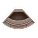 Premier Series Pontoon 28" Radius Corner Seat, Base Only image number 1