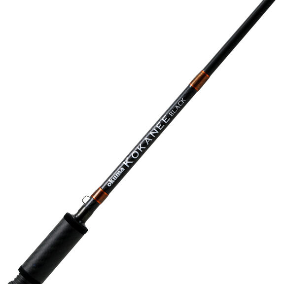 9' Kokanee Black Baitcasting Rod, Medium/Light Power image number 1