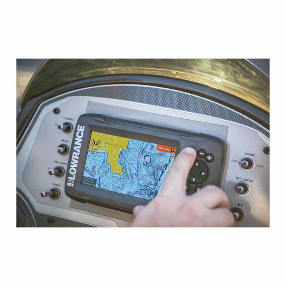 HOOK&sup2; 5 Fishfinder/Chartplotter Combo with TripleShot Transducer and US Coastal Charts image number 4