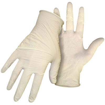 Latex Gloves, 10-Pack