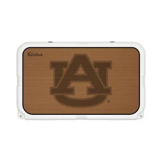 SeaDek Cooler Pad - Collegiate Collection - Fits YETI Tundra 45 - Mocha / Black, Auburn University