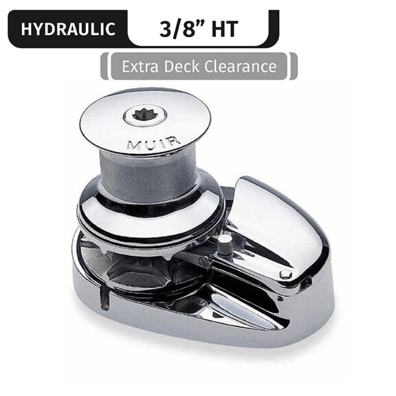 Muir Storm 3500 Capstan Windlass Low-Profile, 3/8" HT (G4), 12V DC, 1500W image number 0