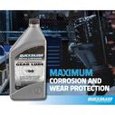 858064Q01 SAE 90 High Performance Gear Lube , 32 oz image number 4
