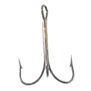Classic Treble Hook, Bronze, Size 8, 25-Pack