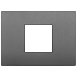 Vimar Arke 1-Module Classic Cover Plate, Technopolymer, White