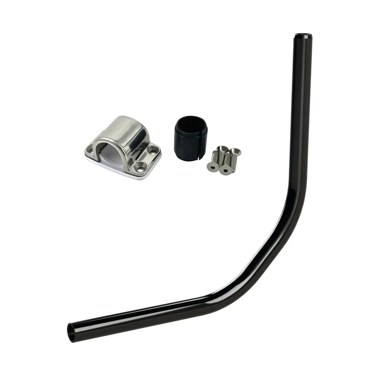 1-1/4" Light Bar for Closed Dome Radars - Black
