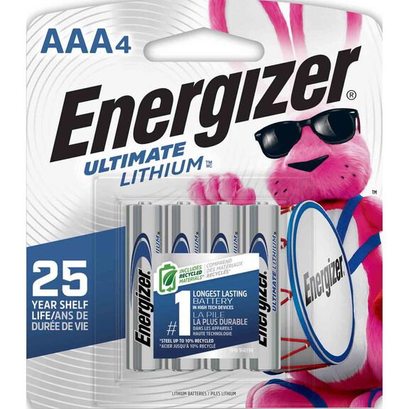 Energizer Ultimate Lithium AAA Batteries image number 0