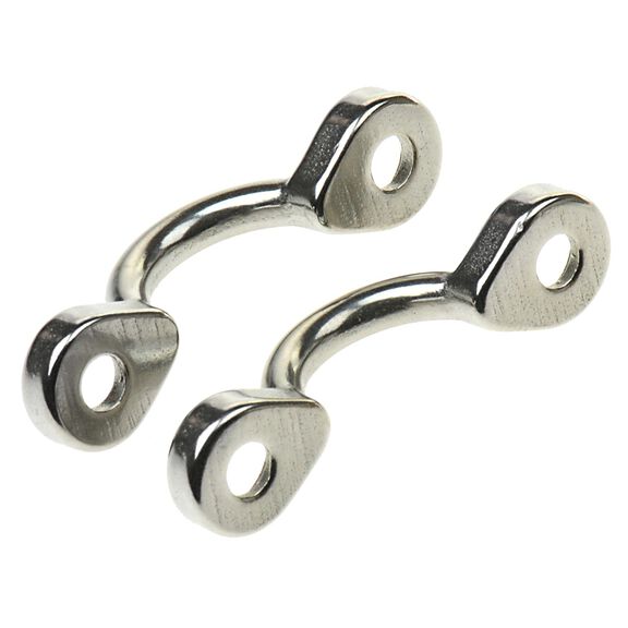 Eye Straps, Stainless Steel, 2 Pack image number 1